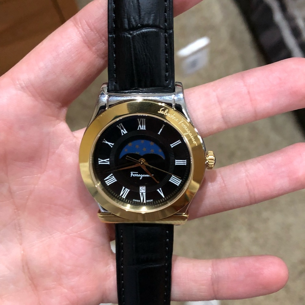 Salvatore Ferragamo 1898 Sport Moon Phase watch